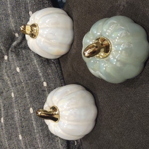 Ceramic pumpkins - Picture 1 of 8